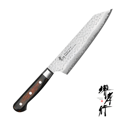 Hammered - Japoński 33-warstwowy nóż Kengata 19 cm, stal VG-10, Sakai Takayuki
