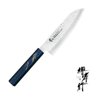 Urushi Saiseki - 33-warstwowy japoński nóż Santoku 17 cm, stal VG-10, Sakai Takayuki