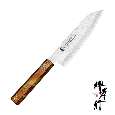 Urushi Seiren - 33-warstwowy japoński nóż Santoku 17 cm, stal VG-10, Sakai Takayuki