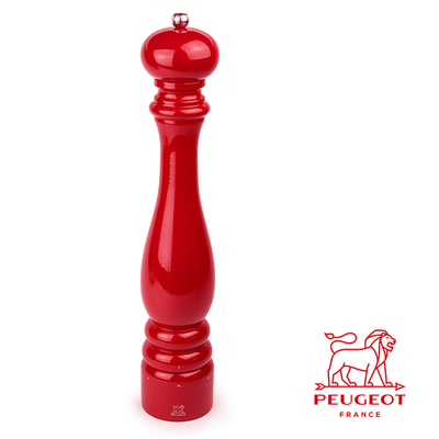 Paris - Francuski młynek do pieprzu, mechanizm U-Select, lakierowany buk, Red Passion 40 cm, Peugeot