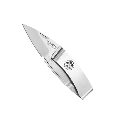 Money Klip Kikio, japoński składany nóż 5 cm, stal AUS-8, Mcusta