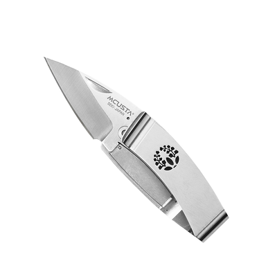 Money Klip Fuji, japoński składany nóż 5 cm, stal AUS-8, Mcusta