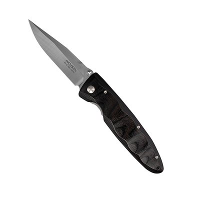 Classic Wave Black Pakka, japoński składany nóż 8 cm, stal VG-10, Mcusta