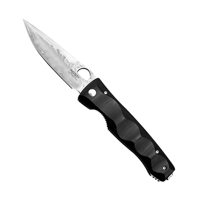 Elite Black Micarta, japoński składany nóż 8,5 cm, stal SPG2, Mcusta