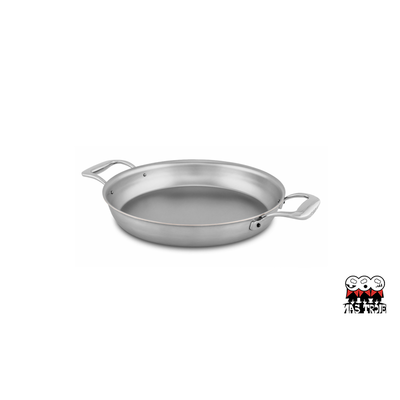 Flandria - 5-warstwowa stalowa patelnia do serwowania, miedziany rdzeń, Ø 24 cm, Falk