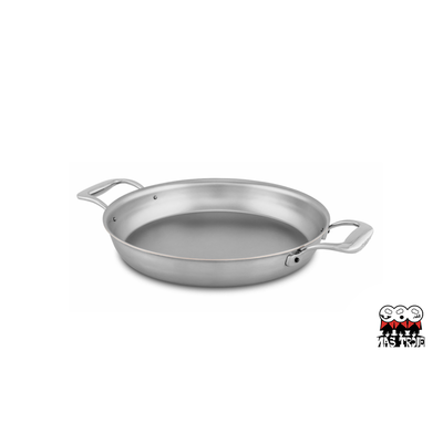 Flandria - 5-warstwowa stalowa patelnia do serwowania, miedziany rdzeń, Ø 28 cm, Falk