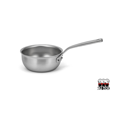 Flandria - 5-warstwowa stalowa patelnia sauté, miedziany rdzeń, Ø 18 cm, Falk