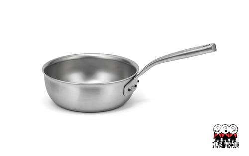 Flandria - 5-warstwowa stalowa patelnia sauté, miedziany rdzeń, Ø 20 cm, Falk