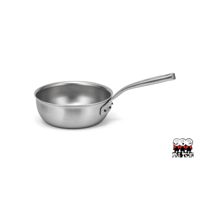 Flandria - 5-warstwowa stalowa patelnia sauté, miedziany rdzeń, Ø 20 cm, Falk