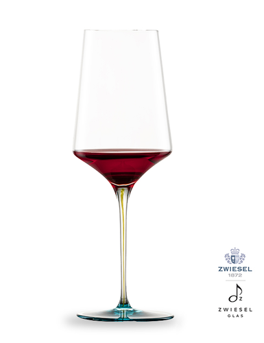 Ink - Kieliszek do czerwonego wina 63,8 cl, ręcznie tworzone, dmuchane szkło, odcień szmaragdowo-zielony, Zwiesel GLAS