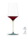 Ink - Kieliszek do czerwonego wina 63,8 cl, ręcznie tworzone, dmuchane szkło, odcień szmaragdowo-zielony, Zwiesel GLAS
