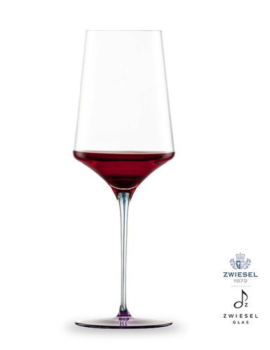 Ink - Kieliszek do czerwonego wina 63,8 cl, ręcznie tworzone, dmuchane szkło, odcień fioletowy, Zwiesel GLAS