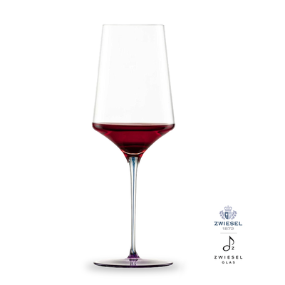 Ink - Kieliszek do czerwonego wina 63,8 cl, ręcznie tworzone, dmuchane szkło, odcień fioletowy, Zwiesel GLAS