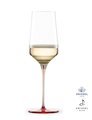 Ink - Kieliszek do szampana i musującego wina 40cl, ręcznie tworzone, dmuchane szkło, czerwony, Zwiesel GLAS