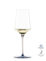 Ink - Kieliszek do białego wina 40,7 cl, ręcznie tworzone, dmuchane szkło, odcień granatowy, Zwiesel GLAS