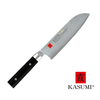 Masterpiece - Unikatowy 32-warstwowy japoński damasceński nóż Santoku, 18 cm, VG-10 GOLD, Kasumi