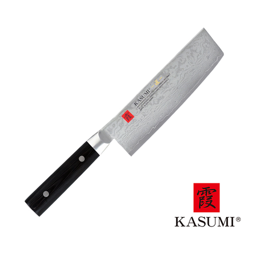 Masterpiece - Unikatowy 32-warstwowy japoński damasceński nóż Nakiri, 17 cm, VG-10 GOLD, Kasumi
