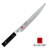 Masterpiece - Unikatowy 32-warstwowy japoński damasceński nóż do sashimi Sujihiki, 24 cm, VG-10 GOLD, Kasumi