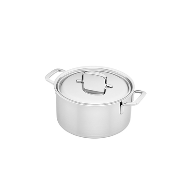 5-Plus - Stalowy garnek 2,2 litra Ø 18 cm, technologia 5-Ply, Demeyere