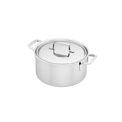 5-Plus - Stalowy garnek 3 litry Ø 20 cm, technologia 5-Ply, Demeyere