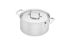5-Plus - Stalowy garnek 3 litry Ø 20 cm, technologia 5-Ply, Demeyere
