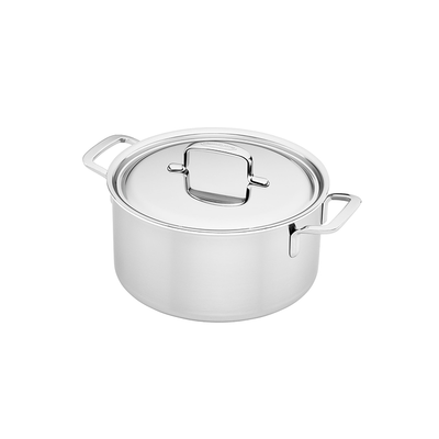 5-Plus - Stalowy garnek 5,2 litra Ø 24 cm, technologia 5-Ply, Demeyere