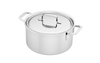5-Plus - Stalowy garnek 5,2 litra Ø 24 cm, technologia 5-Ply, Demeyere