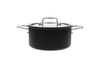 Black 5 - Stalowo-ceramiczny garnek 3 litry Ø 20 cm, technologia 5-Ply, Demeyere