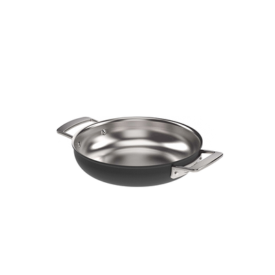 Black 5 - Stalowo-ceramiczna patelnia do serwowania Ø 20 cm, technologia 5-Ply, Demeyere