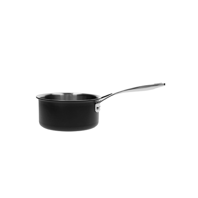 Black 5 - Stalowo-ceramiczny rondel 1,5 litra Ø 16 cm, technologia 5-Ply, Demeyere