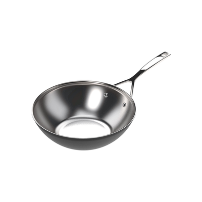 Black 5 - Stalowo-ceramiczny wok Ø 30 cm, technologia 5-Ply, Demeyere