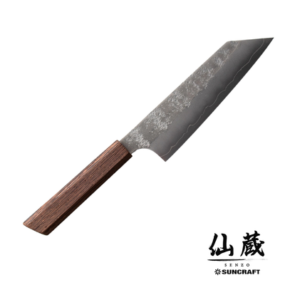 Retro - Japoński ręcznie kuty nóż Bunka 16,5 cm, GIN-SAN SILVER 3, Suncraft