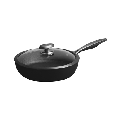 Pro SB+ - Tytanowo-ceramiczna nieprzywierająca patelnia szefa kuchni z pokrywką Ø 28 cm, Scanpan