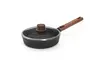 Eco Logic QXR Wood - Patelnia tytanowa z powłoką nieprzywierającą PFAS Free Ø 20 cm, odpinany drewniany uchwyt, WOLL