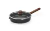 Eco Logic QXR Wood - Patelnia tytanowa z powłoką nieprzywierającą PFAS Free Ø 24 cm, drewniany uchwyt, WOLL