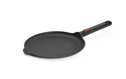 Eco Logic QXR - Tytanowa patelnia do naleśników z powłoką nieprzywierającą PFAS Free Ø 26 cm, odpinany uchwyt z tworzywa, WOLL